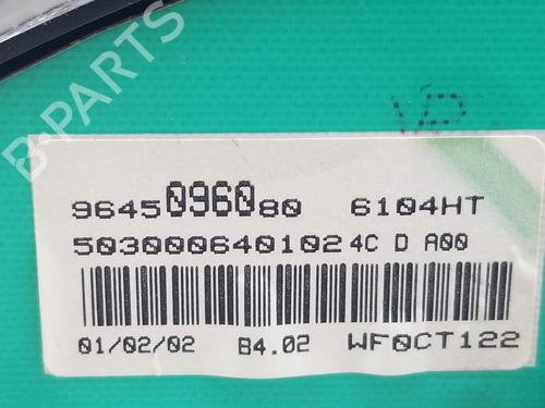 Instrument cluster PEUGEOT 206 Hatchback (2A/C) 1.4 HDi eco 70 | BP17620970C47 
