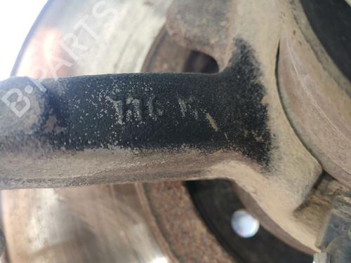 Left front steering knuckle RENAULT KANGOO / GRAND KANGOO II (KW0/1_)  | BP25008661M25 
