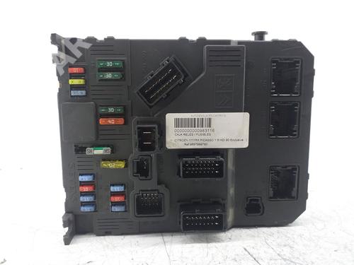 Used Fuse box Fuse box CITROËN XSARA PICASSO (N68) 1.6 HDi (90 hp) 10372240 10372240