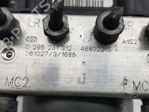 ABS pump FIAT PANDA (169_) 1.2 (169.AXB11, 169.AXB1A) | BP21266711M43 