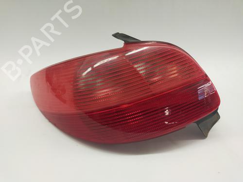 Used Left taillight Left taillight PEUGEOT 206 Hatchback (2A/C) 1.9 D (69 hp) 34155087 34155087