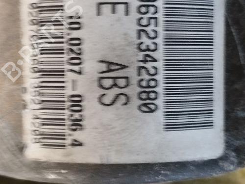 Used ABS pump PEUGEOT 206 Hatchback (2A/C) 1.4 HDi eco 70 (68 hp) 32501687