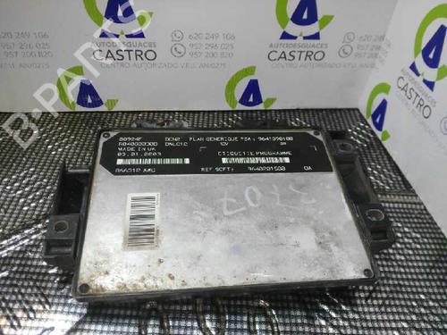 Used Engine control unit (ECU) PEUGEOT 206 Hatchback (2A/C) 1.9 D (69 hp) 6555952