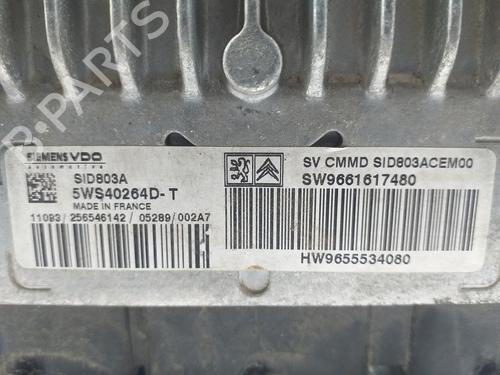 Engine control unit (ECU) PEUGEOT 407 (6D_) 2.0 (6DRFNB, 6DRFNE) | BP9672424M57 