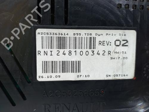 Instrument cluster RENAULT MEGANE III Grandtour (KZ0/1)  | BP10359848C47 