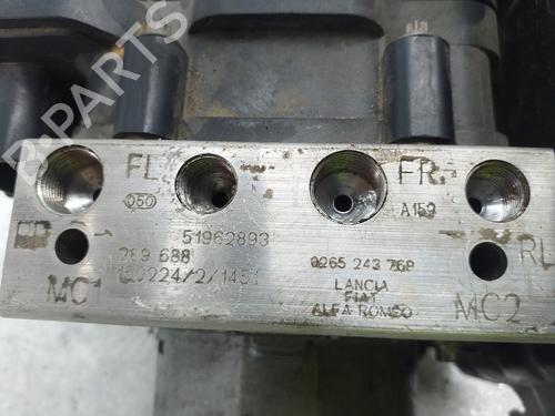 ABS pump FIAT FIORINO Box Body/MPV (225_) 1.3 D Multijet (225BXD1A, 225BXB1A, 225BXB11) | BP9367546M43 