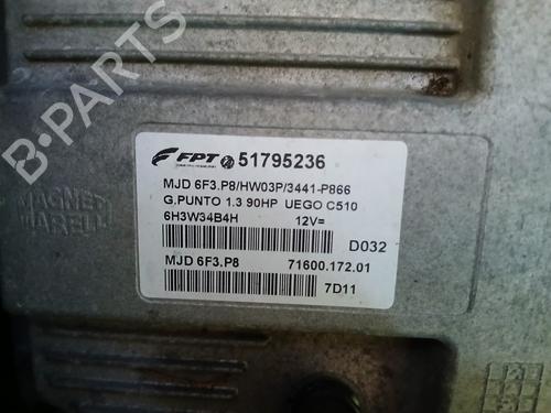 Used Engine control unit (ECU) FIAT GRANDE PUNTO (199_) [2005-2025]  28673474