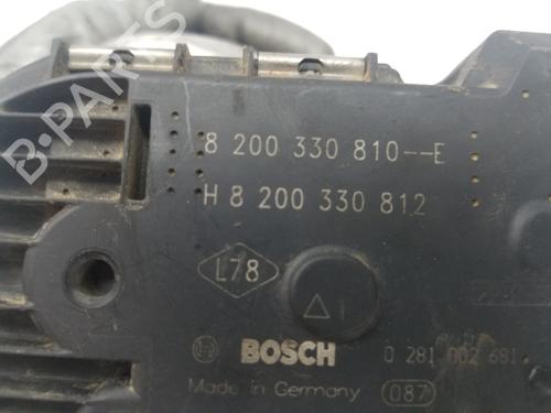 Throttle body RENAULT KOLEOS I (HY_) 2.0 dCi (HY0K) | BP18748659M82 