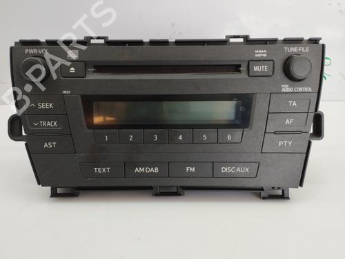 Used Radio TOYOTA PRIUS (_W3_) 1.8 Hybrid (ZVW3_) (99 hp) 12429876