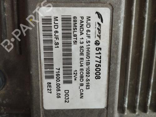 Engine control unit (ECU) FIAT PUNTO Hatchback Van (188_)  | BP10744281M57 