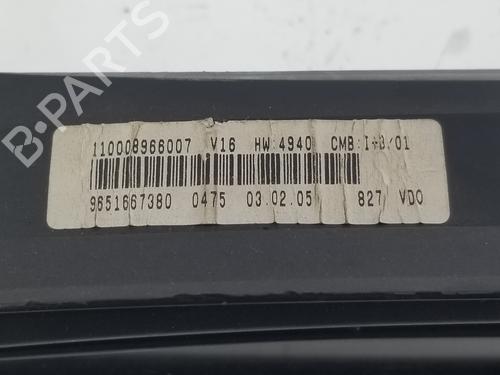Instrument cluster CITROËN XSARA PICASSO (N68) 1.6 | BP28186048C47 
