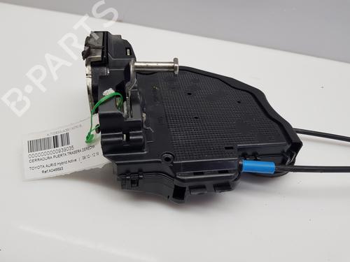 Used Rear right lock TOYOTA AURIS (_E18_) 1.8 Hybrid (ZWE186_, ZWE186R) (136 hp) 13307935