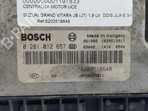 Engine control unit (ECU) SUZUKI GRAND VITARA II (JT, TE, TD) 1.9 DDiS All-wheel Drive (JT419, TD44, JB419WD, JB419XD,... | BP29326264M57 
