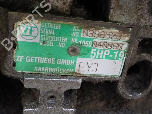 Used Gearbox AUDI A6 C5 (4B2, 4B4) 2.5 TDI quattro (180 hp) 32366486