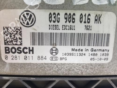 Engine control unit (ECU) SEAT LEON (1P1)  | BP22608842M57 