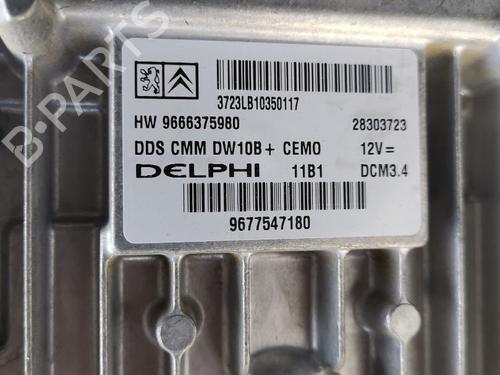 Used Engine control unit (ECU) PEUGEOT 508 I (8D_) 2.0 HDi (140 hp) 29588198