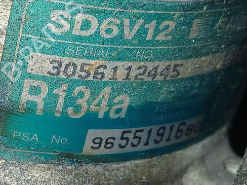 AC-Kompressor CITROËN C2 (JM_) 1.4 HDi (68 hp) 31708701