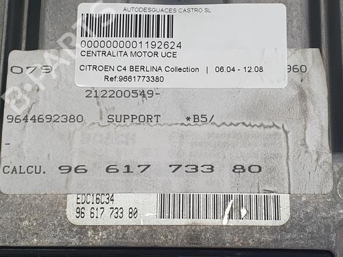 Engine control unit (ECU) CITROËN C4 I (LC_)  | BP28727786M57 