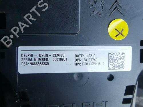 Switch PEUGEOT 508 I (8D_) 2.0 HDi | BP29588209I30 