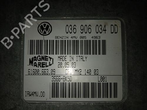 Used Engine control unit (ECU) VW POLO (9N_, 9A_) 1.4 16V (75 hp) 21010854