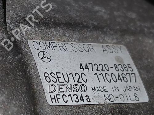 Used AC compressor AC compressor MERCEDES-BENZ A-CLASS (W168) A 160 (168.033, 168.133) (102 hp) 34471318 34471318