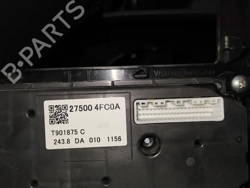 Climate control NISSAN NV200 Van | BP37584048I5 - Image 2