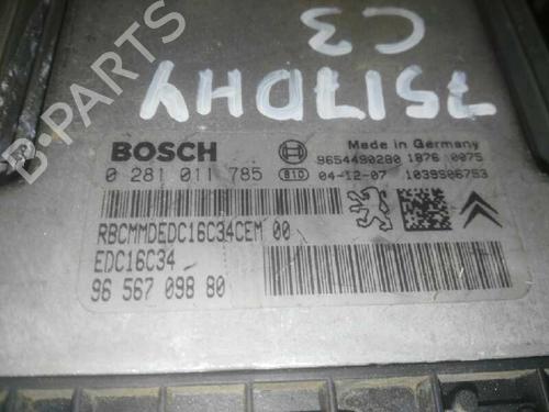Used Engine control unit (ECU) CITROËN C3 I (FC_, FN_) 1.4 HDi (68 hp) 3170004