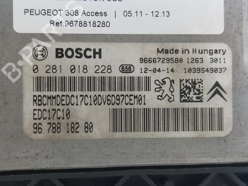 Engine control unit (ECU) PEUGEOT 308 I (4A_, 4C_) | BP24036039M57
