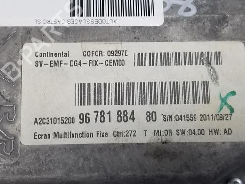 Display monitor PEUGEOT 508 SW I (8E_) 1.6 HDi | BP29713679C48