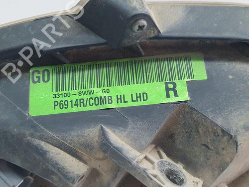 Right headlight HONDA CR-V III (RE_) 2.0 i-VTEC 4WD (RE5, RE2) | BP36773034C29 - Image 3