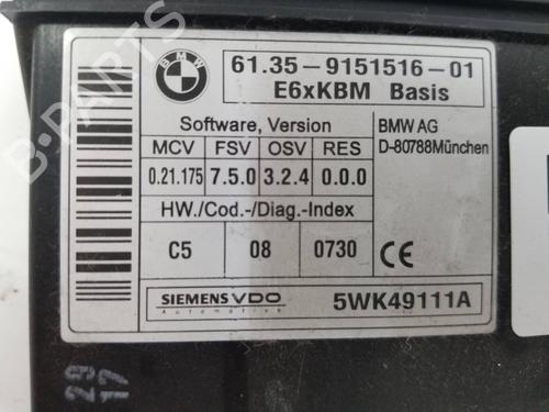 Elektronisk modul BMW 5 (E60) 520 d | BP27458925M83 