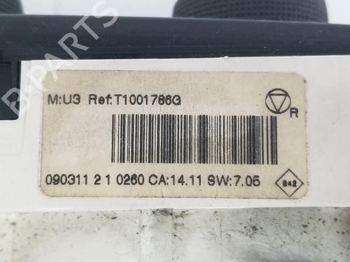 Climate control RENAULT MEGANE III Hatchback (BZ0/1_, B3_)  | BP28581035I5 