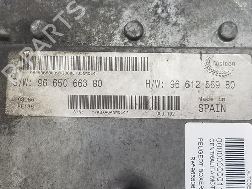 Engine control unit (ECU) PEUGEOT BOXER Van  | BP28110369M57 