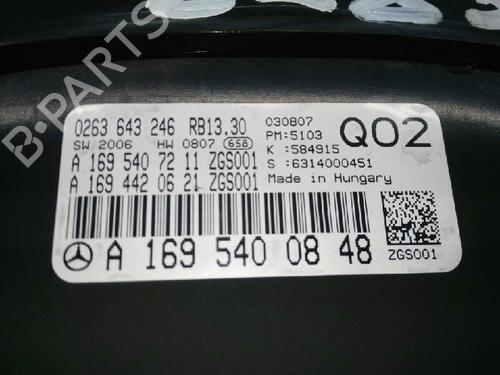 Instrument cluster MERCEDES-BENZ A-CLASS (W169) A 180 CDI (169.007, 169.307) | BP3580860C47 