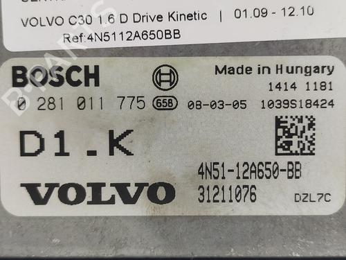 Engine control unit (ECU) VOLVO C30 (533) 1.6 D | BP33336375M57 - Image 3