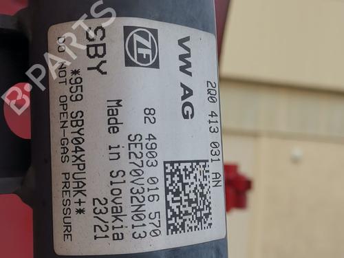 Used Left front shock absorber SEAT IBIZA V (KJ1, KJG) 1.0 TSI (116 hp) 30853144