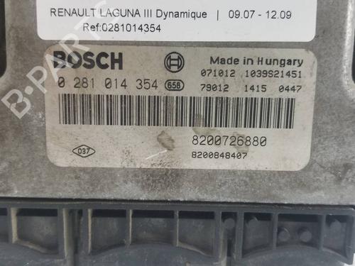 Engine control unit (ECU) RENAULT LAGUNA III (BT0/1) 2.0 dCi (BT01, BT08, BT09, BT0E, BT0K, BT12, BT1C, BT1D,... | BP30567665M57