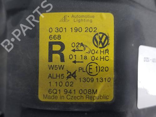 Right headlight VW POLO (9N_, 9A_) 1.4 16V | BP24900568C29 