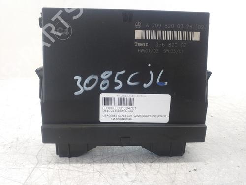 Used Electronic module MERCEDES-BENZ CLK (C209) CLK 240 (209.361) (170 hp) 11111455