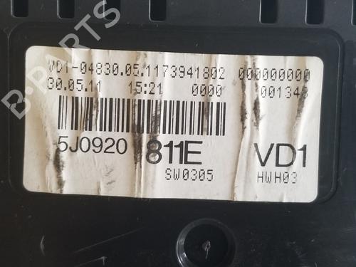 Instrument cluster SKODA FABIA II (542)  | BP15080093C47 