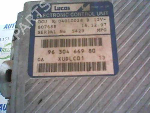 Centralita motor PEUGEOT 406 (8B) 2.1 TD 12V (109 hp) 3169677