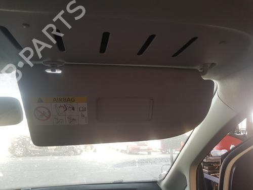 Used Right sun visor VW CADDY III Box Body/MPV (2KA, 2KH, 2CA, 2CH) 1.6 TDI (102 hp) 18841543