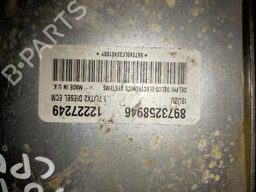 Engine control unit (ECU) OPEL MERIVA A MPV (X03) 1.7 DTI (E75) | BP5243922M57 