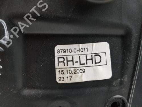 Right mirror PEUGEOT 107 (PM_, PN_) 1.0 | BP20699610C27