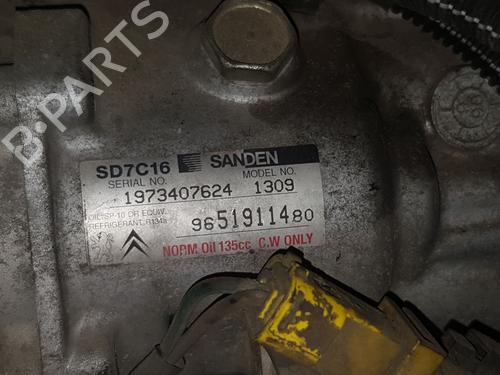 Used AC compressor PEUGEOT 307 Break (3E) 1.6 HDi 110 (109 hp) 30409679