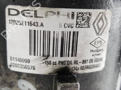 AC compressor RENAULT SCÉNIC II (JM0/1_)  | BP22312569M34 