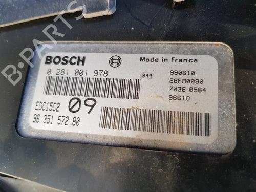 Used Engine control unit (ECU) PEUGEOT 406 (8B) 2.0 HDI 90 (90 hp) 15243242