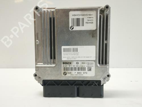 Used Engine control unit (ECU) BMW 3 (E90) 318 d (122 hp) 12431012