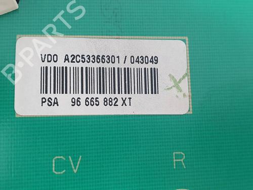 Instrument cluster CITROËN C3 II (SC_) 1.4 HDi 70 (SC8HZC, SC8HR0, SC8HP4) | BP40039263C47 - Image 2
