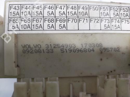 Fuse box VOLVO C30 (533) 1.6 D | BP33292493E1  - Image 5